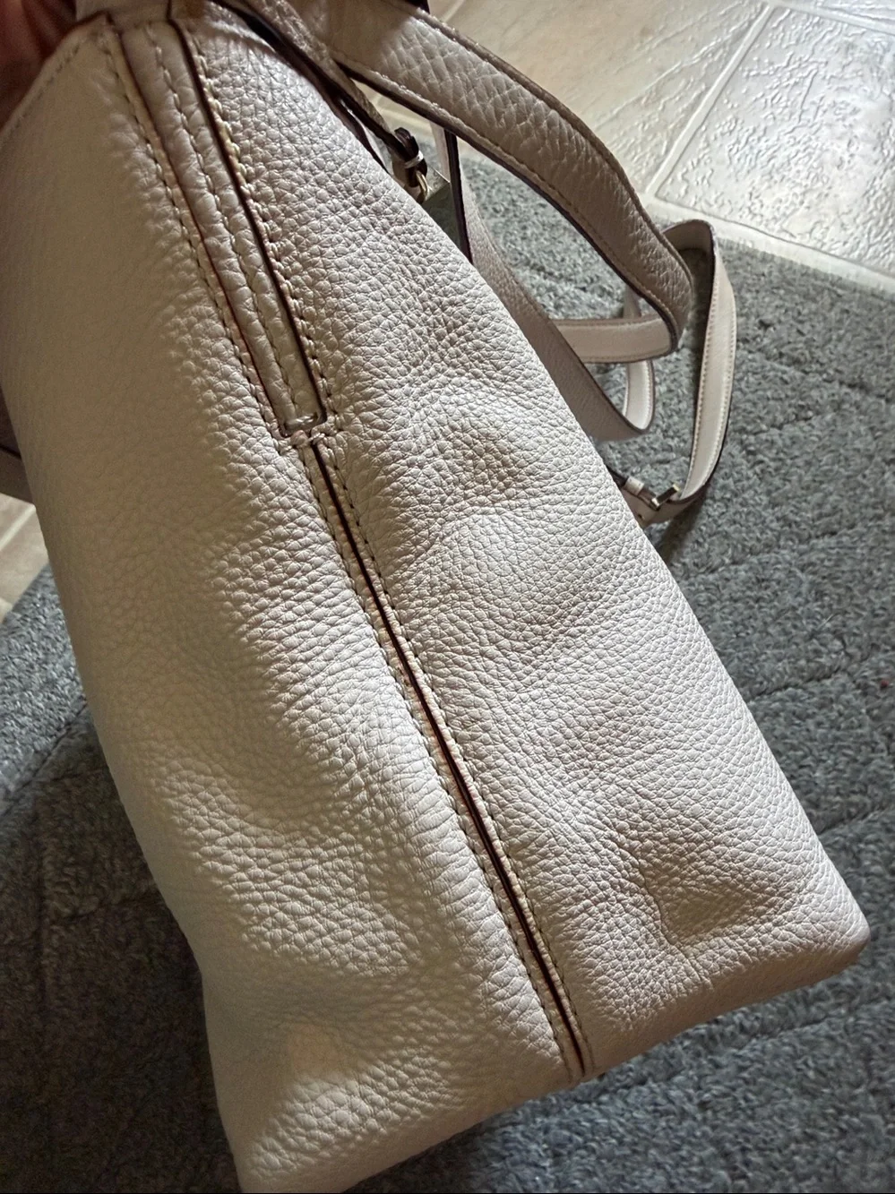 Kate Spade Soft Pink Leather Shoulder/Crossbody Bag